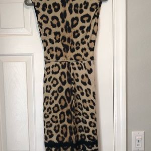 Roberto Cavalli leopard dress